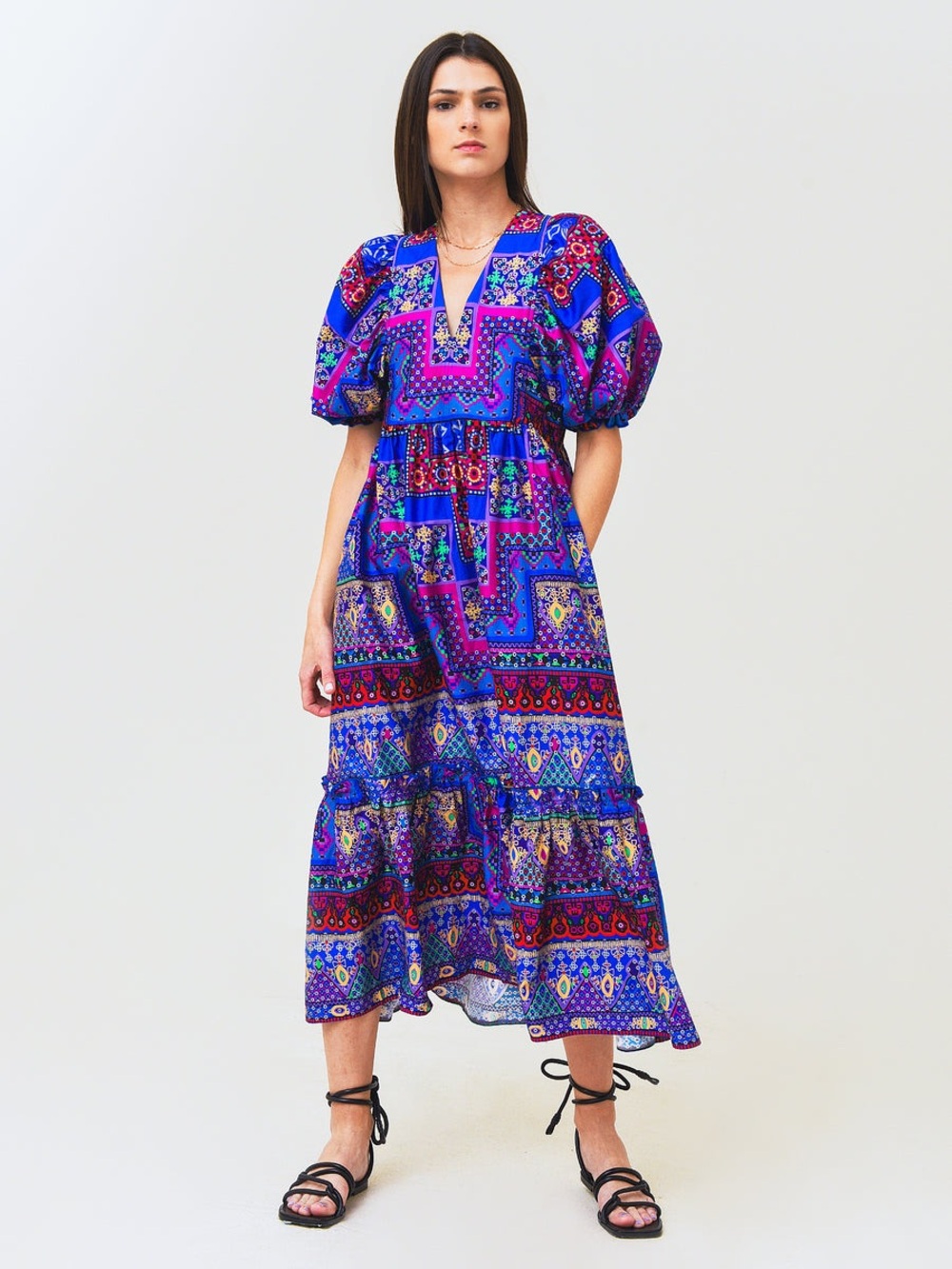 Hunter Bell Palmer Midi Dress